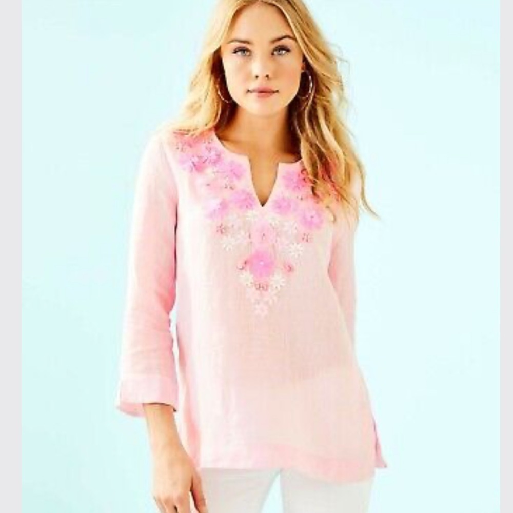 LILLY PULITZER Amelia Island Tunic Top